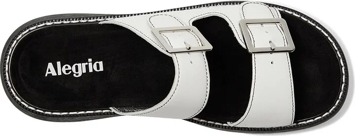 Alegria Iza Women's Sandals White : EU 39 (US Women's 9) Regular, Leather - Image 2