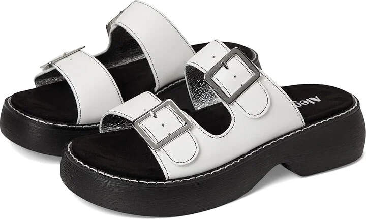 Alegria Iza Women's Sandals White : EU 39 (US Women's 9) Regular, Leather