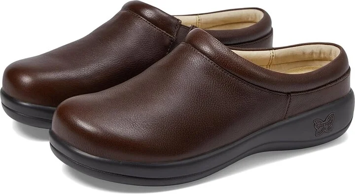Alegria Kayla Women's Slip on Shoes Java : EU 37 (US Women's 7-7.5) Regular, Leather/Latex/Suede