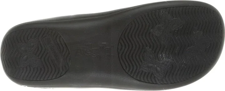 Alegria Keli Professional Women's Shoes Black Emboss Paisley : EU 35 (US Women's 5-5.5) Regular, Leather/Latex - Image 4