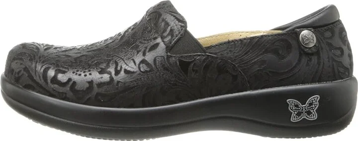 Alegria Keli Professional Women's Shoes Black Emboss Paisley : EU 35 (US Women's 5-5.5) Regular, Leather/Latex - Image 7