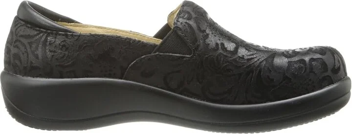 Alegria Keli Professional Women's Shoes Black Emboss Paisley : EU 35 (US Women's 5-5.5) Regular, Leather/Latex - Image 8