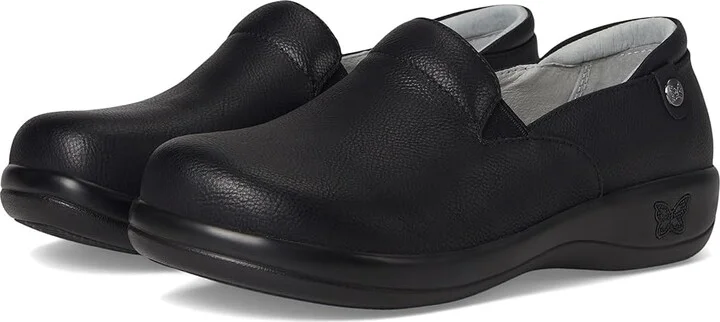 Alegria Keli Women's Slip on Shoes Nu Black : EU 35 (US Women's 5-5.5) Regular, Leather