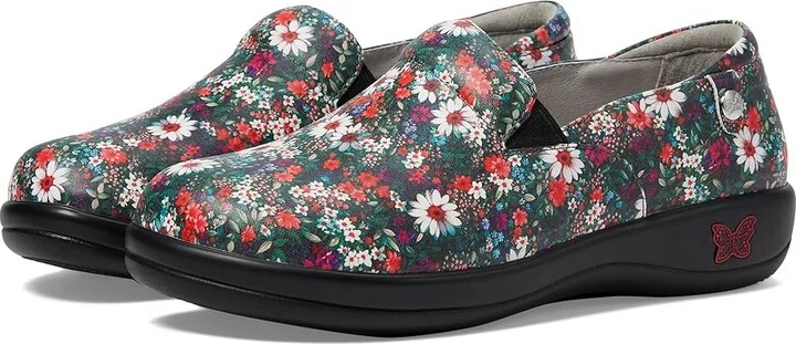 Alegria Keli Women's Slip on Shoes Sugar N' Red Spice : EU 42 (US Women's 11.5-12) Regular, Leather