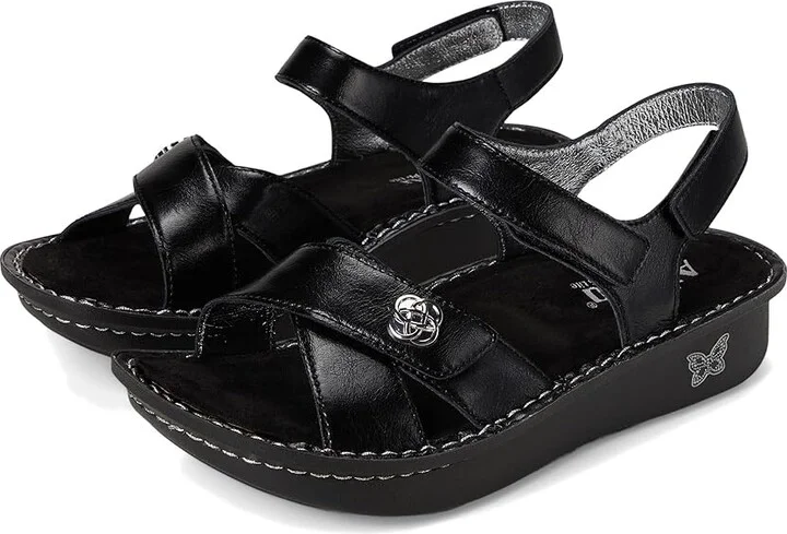 Alegria Kelsi Women's Sandals Black Sapphire : EU 39 (US Women's 9) Regular, Leather