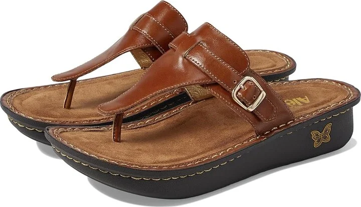 Alegria Kennedi Women's Sandals Luggage : EU 39 (US Women's 9) Regular, Leather