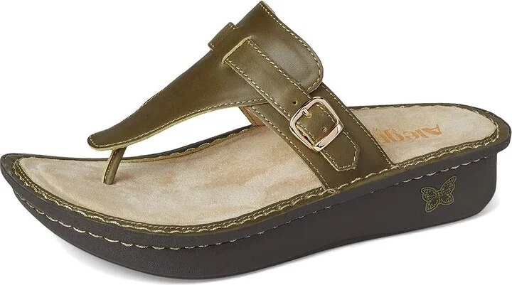 Alegria Kennedi Women's Sandals Oliva : EU 39 (US Women's 9) Regular, Leather - Image 5