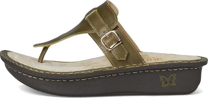 Alegria Kennedi Women's Sandals Oliva : EU 39 (US Women's 9) Regular, Leather - Image 6