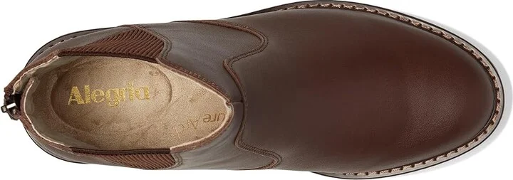 Alegria Meadow Women's Boots Chocolate : EU 39 (US Women's 9) Regular, Leather - Image 2