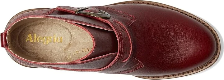 Alegria Mikki Women's Boots Loretta Red : EU 39 (US Women's 9) Regular, Leather - Image 2