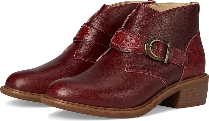 Alegria Mikki Women's Boots Loretta Red : EU 39 (US Women's 9) Regular, Leather