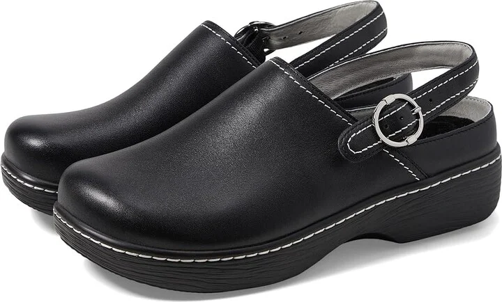 Alegria Olie Women's Flat Shoes Black : EU 39 (US Women's 9) Regular, Leather