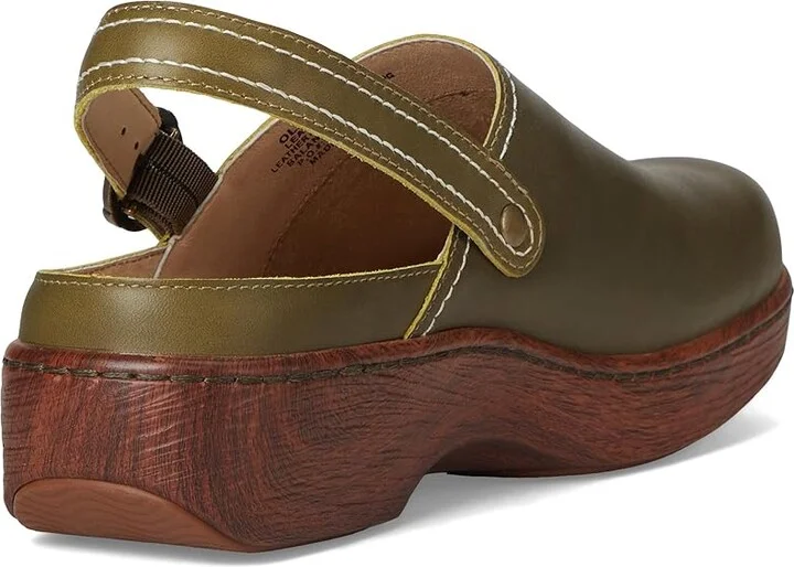 Alegria Olie Women's Flat Shoes Oliva : EU 36 (US Women's 6-6.5) Regular, Leather - Image 4