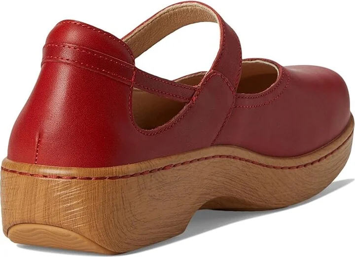 Alegria Onika Women's Flat Shoes Big Red : EU 37 (US Women's 7-7.5) Regular, Leather - Image 4