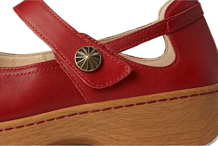 Alegria Onika Women's Flat Shoes Big Red : EU 37 (US Women's 7-7.5) Regular, Leather - Image 7