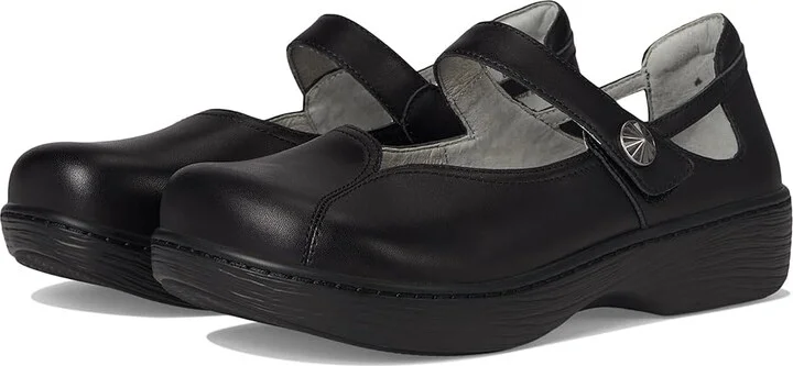 Alegria Onika Women's Flat Shoes Black : EU 36 (US Women's 6-6.5) Regular, Leather