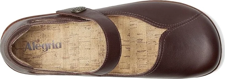 Alegria Onika Women's Flat Shoes Coffee Bean : EU 40 (US Women's 9.5-10) Regular, Leather - Image 2