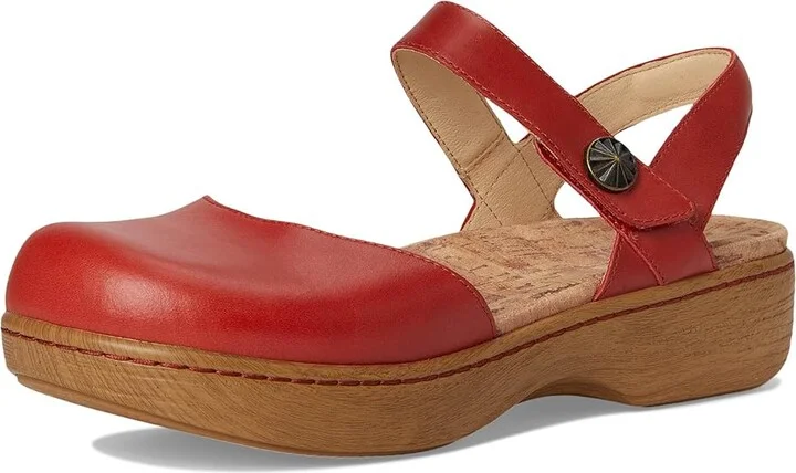 Alegria Opal Women's Sandals Salmonberry : EU 39 (US Women's 9) Regular, Leather - Image 5