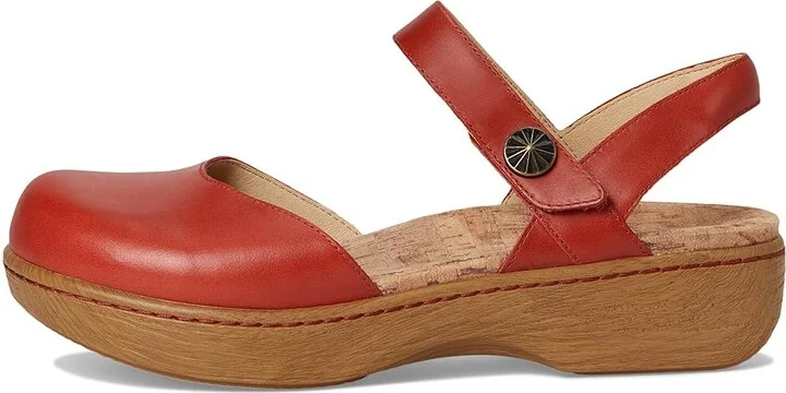 Alegria Opal Women's Sandals Salmonberry : EU 39 (US Women's 9) Regular, Leather - Image 6