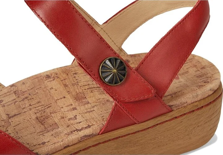 Alegria Opal Women's Sandals Salmonberry : EU 39 (US Women's 9) Regular, Leather - Image 7