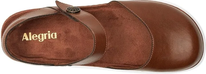 Alegria Opal Women's Sandals Walnut : EU 39 (US Women's 9) Regular, Leather - Image 2