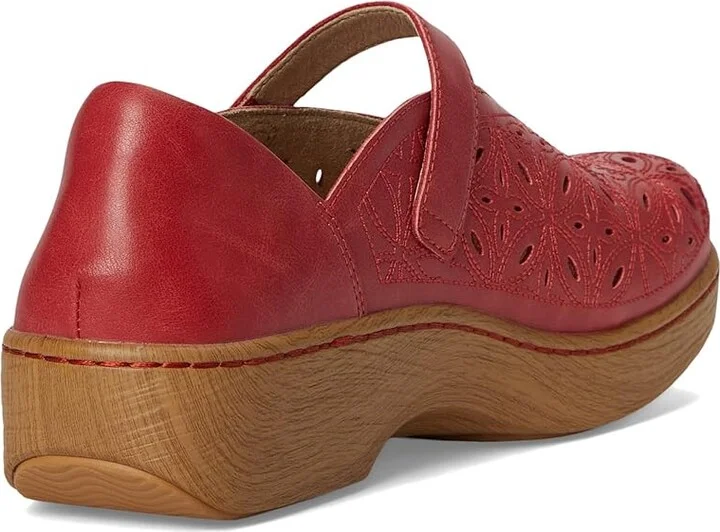 Alegria Ophelia Women's Flat Shoes Razberry Breeze : EU 38 (US Women's 8-8.5) Regular, Leather/Rubber - Image 4