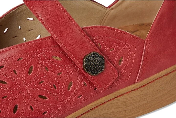 Alegria Ophelia Women's Flat Shoes Razberry Breeze : EU 38 (US Women's 8-8.5) Regular, Leather/Rubber - Image 7