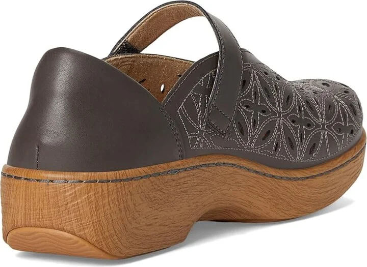 Alegria Ophelia Women's Flat Shoes Stone Breeze : EU 36 (US Women's 6-6.5) Regular, Leather/Rubber - Image 4