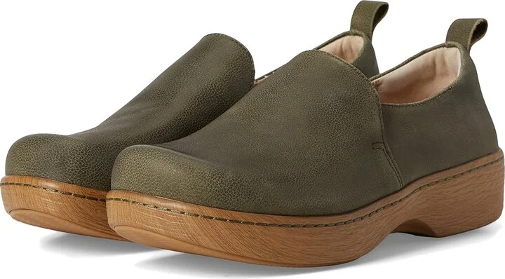 Alegria Orygin Women's Flat Shoes Avocado : EU 37 (US Women's 7-7.5) Regular, Leather