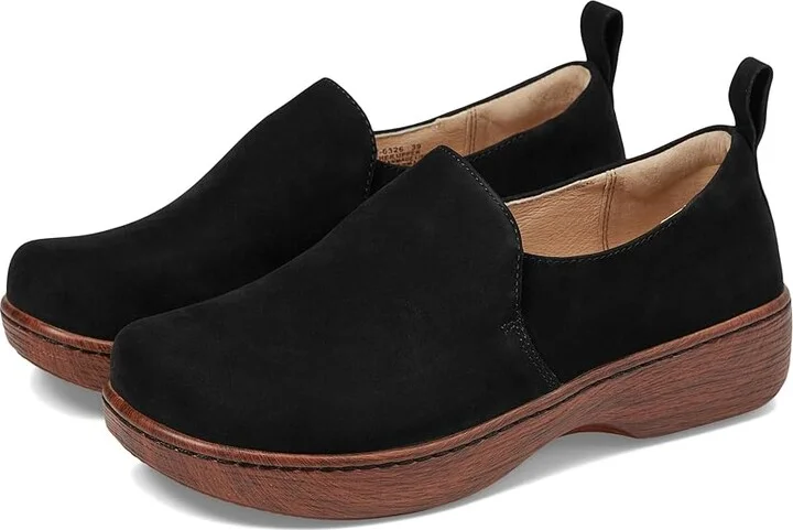Alegria Orygin Women's Flat Shoes Black Truffle : EU 36 (US Women's 6-6.5) Regular, Leather