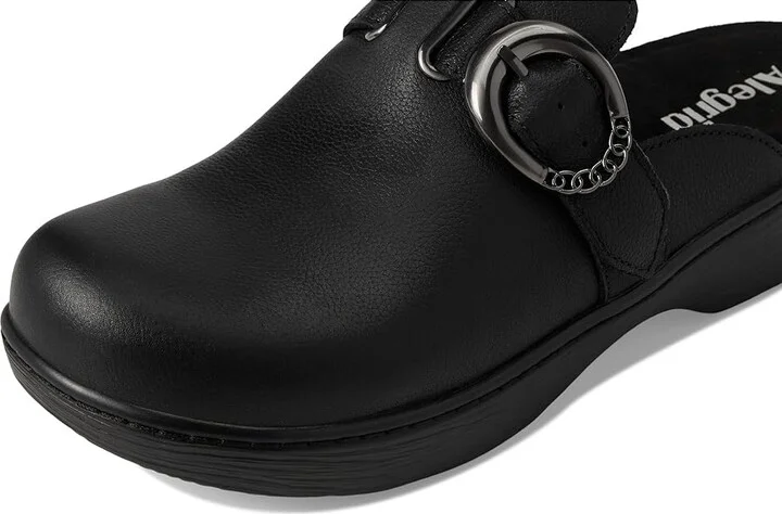 Alegria Osmosis Women's Clog Shoes Black Bird : EU 37 (US Women's 7-7.5) Regular, Leather - Image 7