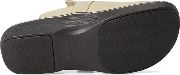 Alegria Osmosis Women's Clog Shoes Gold Cream : EU 35 (US Women's 5-5.5) Regular, Leather - Image 3