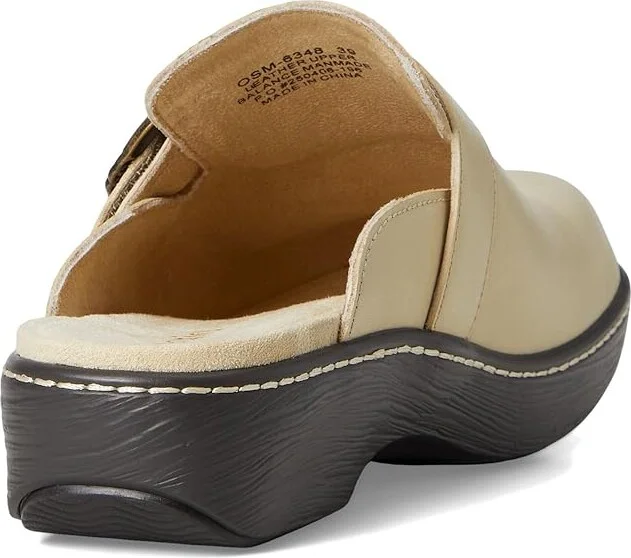 Alegria Osmosis Women's Clog Shoes Gold Cream : EU 35 (US Women's 5-5.5) Regular, Leather - Image 4