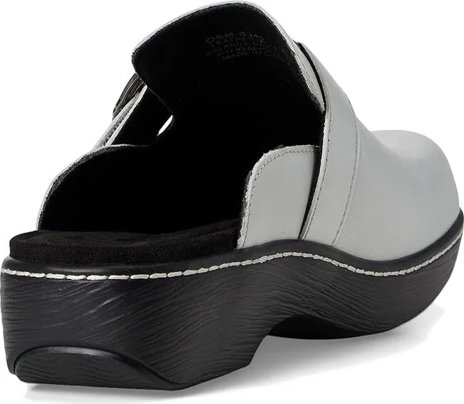 Alegria Osmosis Women's Clog Shoes Silver White : EU 37 (US Women's 7-7.5) Regular, Leather - Image 4
