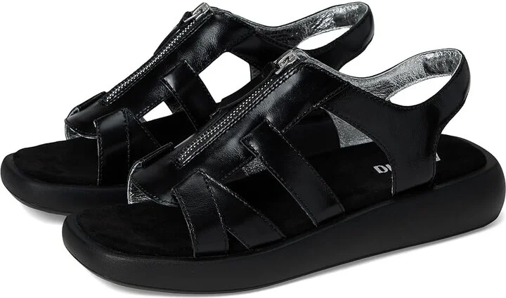 Alegria Palmer Women's Sandals Black Sapphire : EU 39 (US Women's 9) Regular, Leather