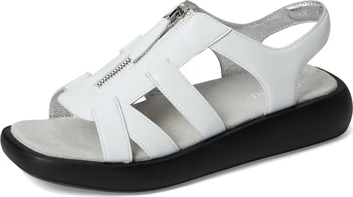 Alegria Palmer Women's Sandals White : EU 39 (US Women's 9) Regular, Leather - Image 5