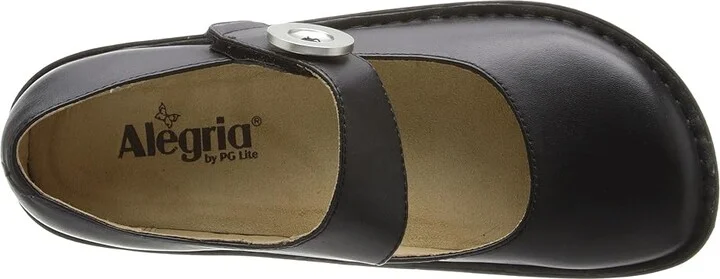 Alegria Paloma Women's Maryjane Shoes Black Leather : EU 35 (US Women's 5-5.5) Wide - Image 3