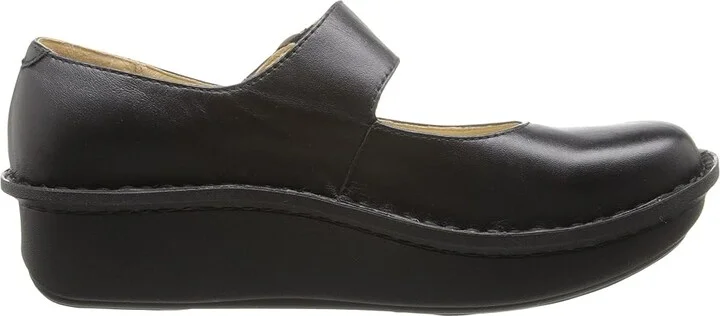 Alegria Paloma Women's Maryjane Shoes Black Leather : EU 35 (US Women's 5-5.5) Wide - Image 8