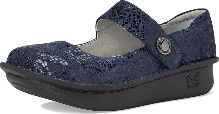 Alegria Paloma Women's Maryjane Shoes Blue Notes : EU 38 (US Women's 8-8.5) Regular, Leather - Image 5