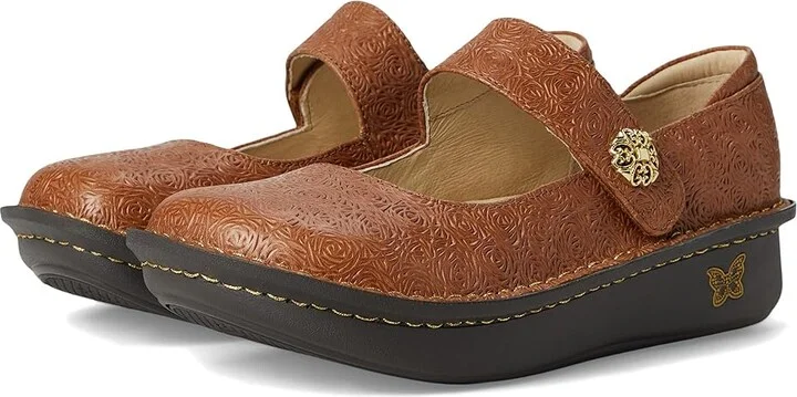 Alegria Paloma Women's Maryjane Shoes Carmelita : EU 38 (US Women's 8-8.5) Regular, Leather