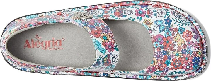 Alegria Paloma Women's Maryjane Shoes Ofrenda White : EU 42 (US Women's 11.5-12) Regular, Leather - Image 2