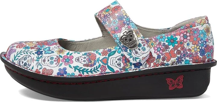 Alegria Paloma Women's Maryjane Shoes Ofrenda White : EU 42 (US Women's 11.5-12) Regular, Leather - Image 6