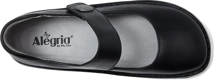 Alegria Paloma Women's Maryjane Shoes Oiled Black : EU 35 (US Women's 5-5.5) Regular, Leather - Image 2