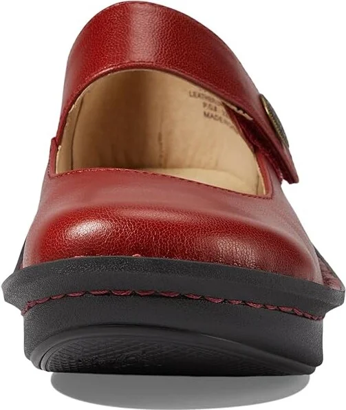 Alegria Paloma Women's Maryjane Shoes Red : EU 39 (US Women's 9) Regular, Leather - Image 5