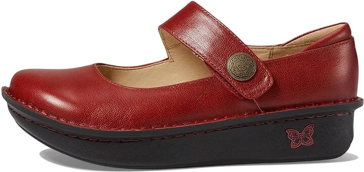 Alegria Paloma Women's Maryjane Shoes Red : EU 39 (US Women's 9) Regular, Leather - Image 6