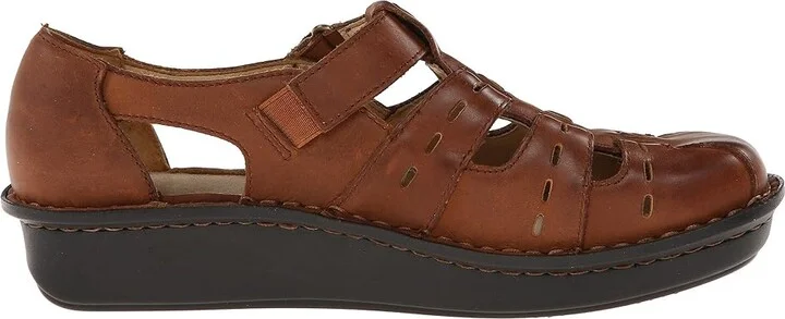 Alegria Pesca Women's Hook and Loop Shoes Tawny : EU 36 (US Women's 6-6.5) Regular, Leather - Image 8