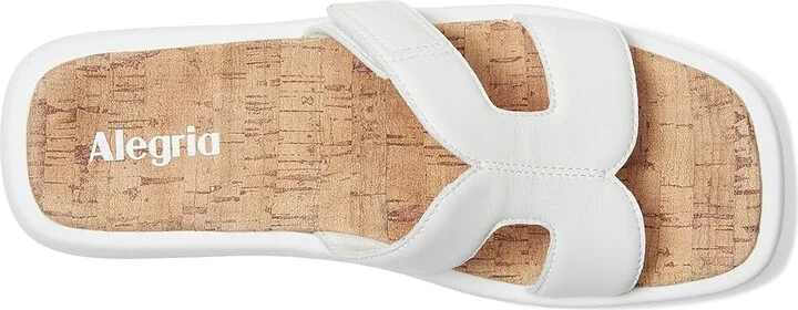 Alegria Portia Women's Sandals All White : EU 39 (US Women's 9) Regular, Leather - Image 2