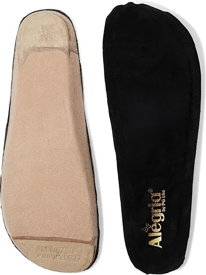 Alegria Replacement Insole Women's Insoles Accessories Shoes Black Micro Suede : EU 35 (US Women's 5-5.5) Regular