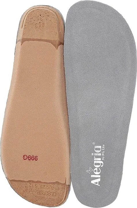 Alegria Replacement Insole Women's Insoles Accessories Shoes Grey 1 : EU 38 (US Women's 8-8.5) Regular - Image 2