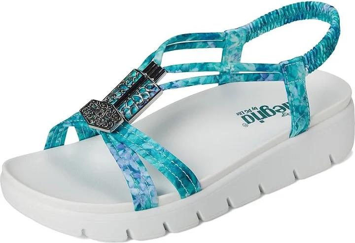 Alegria Roz Women's Shoes Aqua Flora : EU 39 (US Women's 9) Regular - Image 5